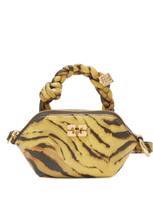 Recycled Leather Nano Handbag - Ganni