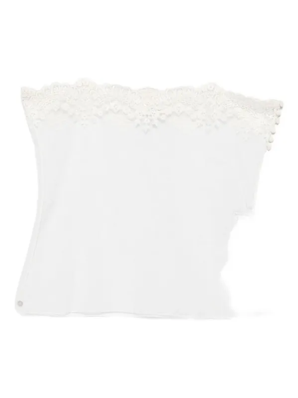 Embroidered Lace Top - Chloé