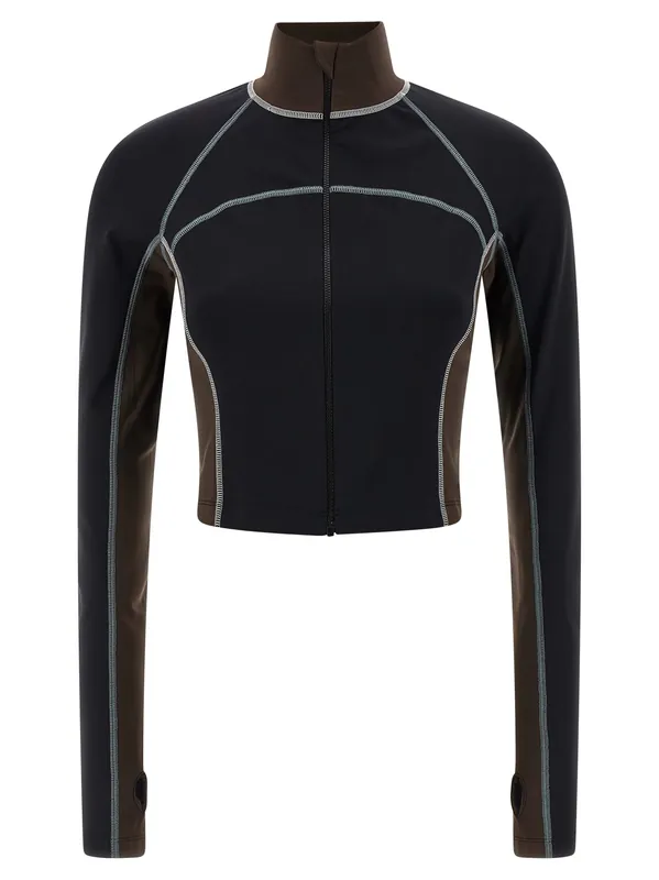 Color Block Tops Black - Fendi