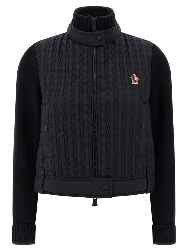 Tricot Sweaters And Cardigans Black - Moncler Grenoble