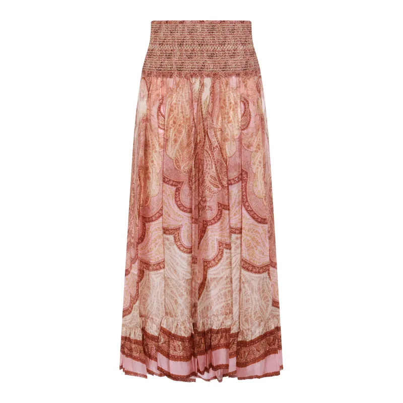 Skirts Tapestry Burgundy Multi - Zimmermann