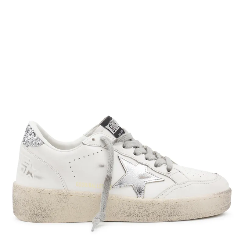 Sneakers White/Silver - Golden Goose