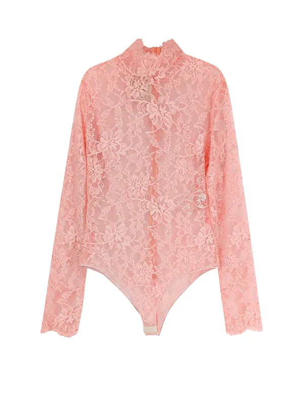 Lace Body Top - Valentino Garavani