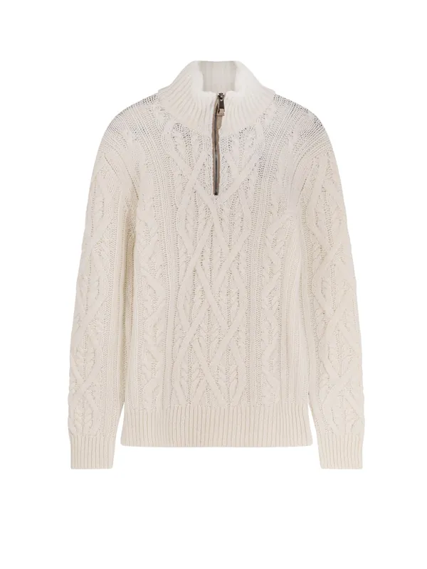 Harpreno Virgin Wool And Cashmere Sweater - Boss