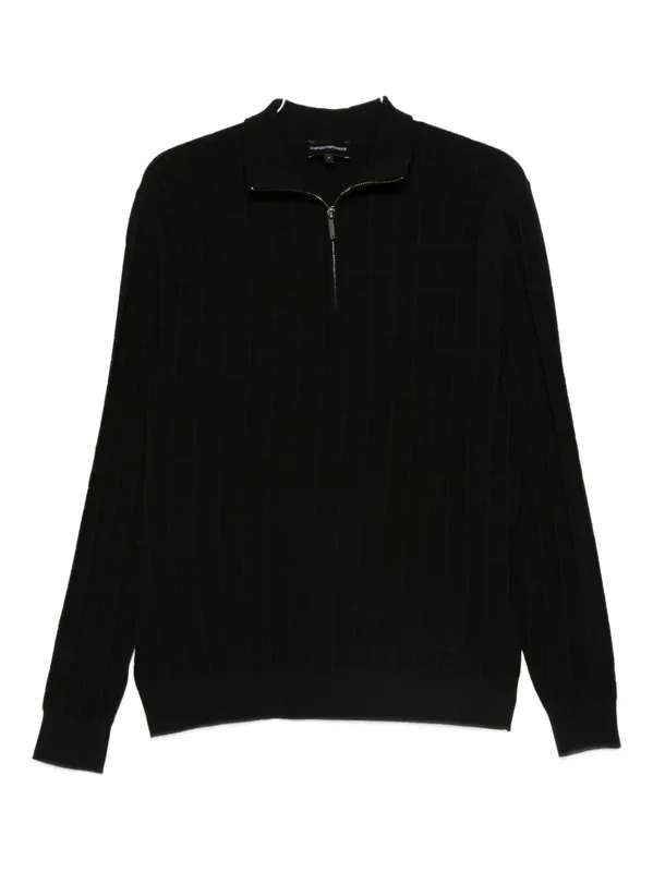 Sweaters Blacks And Greys - Emporio Armani