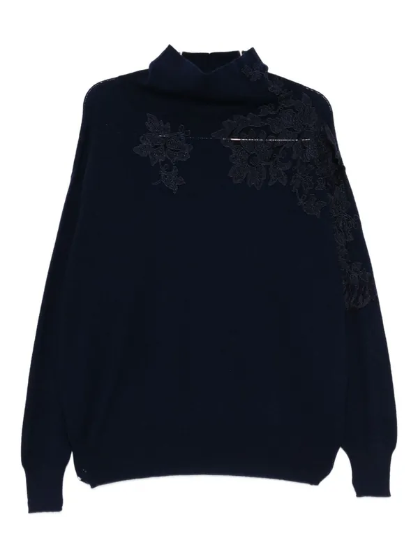 Cashmere Turtle-Neck Jumper
