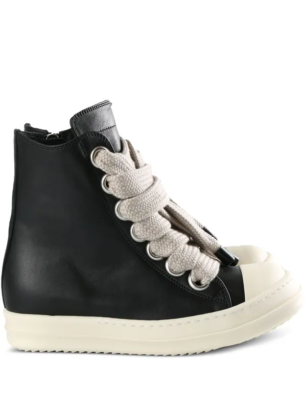 Jumbolace Leather Sneakers - Rick Owens