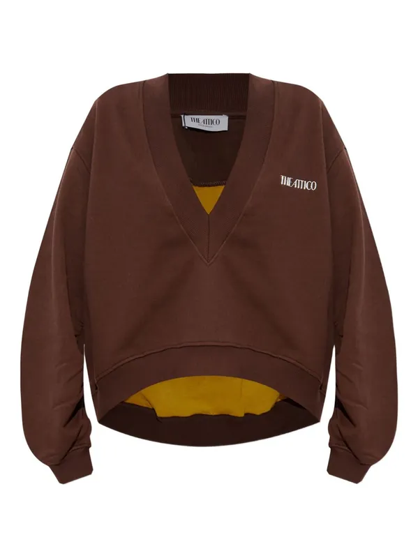 Logo Cotton Sweatshirt - The Attico