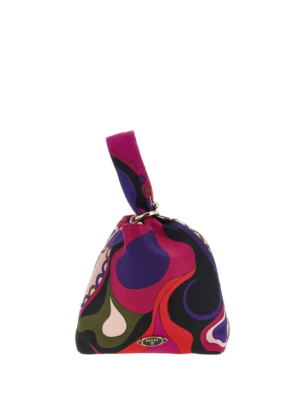 Printed Silk Handbag - Pucci
