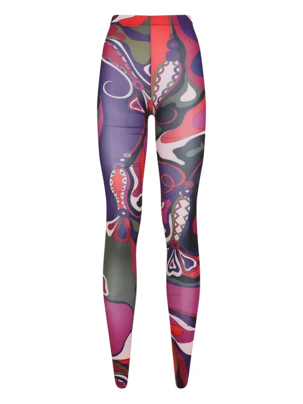Printed Tights - Pucci