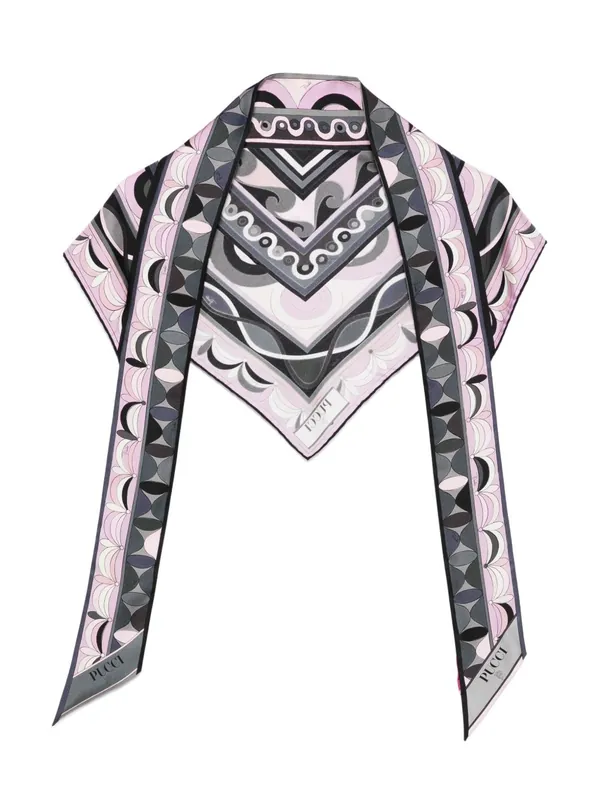 Printed Silk Foulard - Pucci