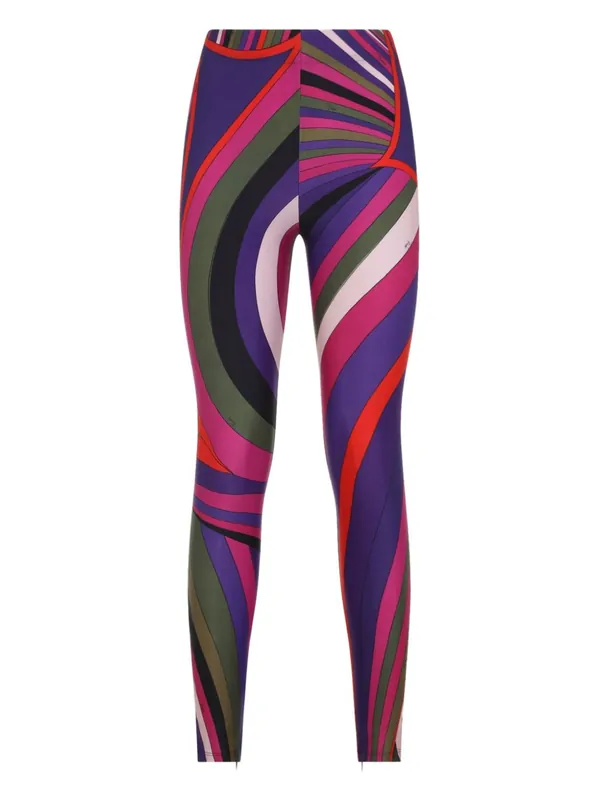 Printed Leggings - Pucci