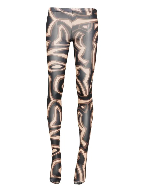 Printed Tights - Pucci