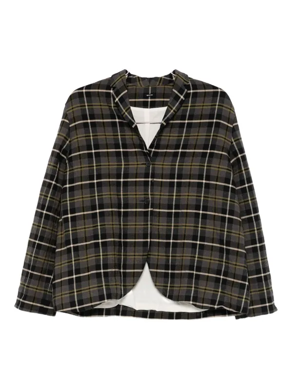 Wool And Cotton Jacket - Apuntob