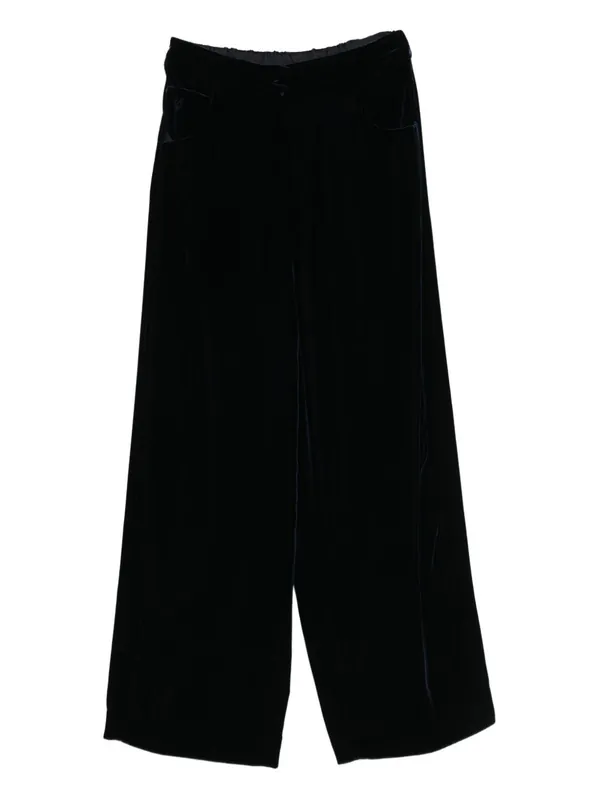 Trousers Blue And Green - Emporio Armani