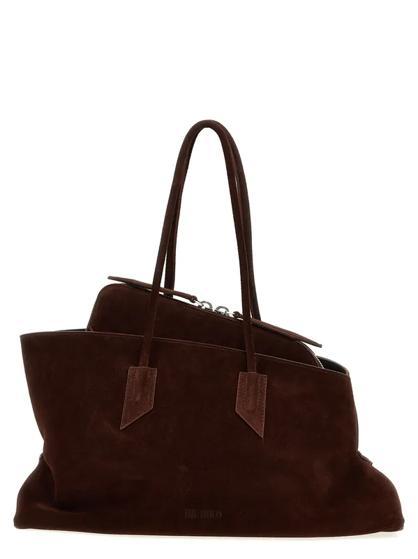 La Passeggiata Medium Shoulder Bags Brown - The Attico