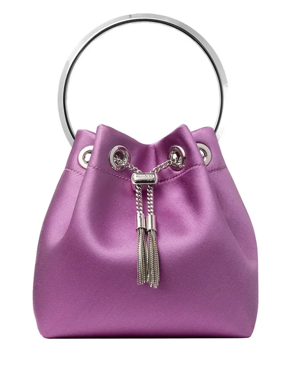 Bon Bon Leather Bucket Bag - Jimmy Choo
