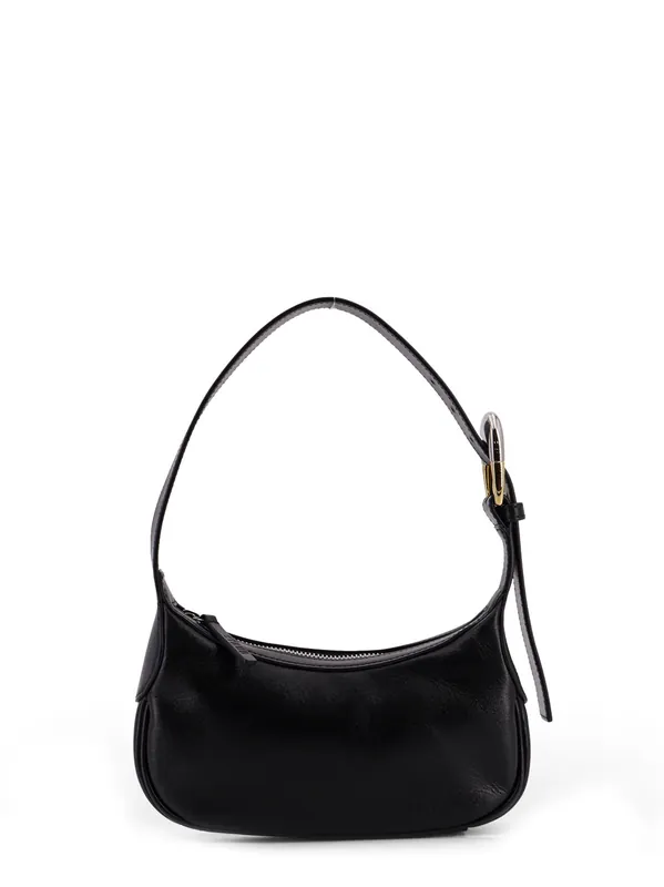 Leather Shoulder Bag - Staud