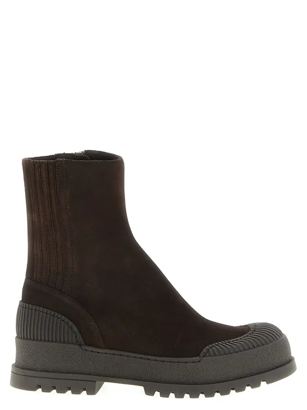 Rugged Boots And Ankle Boots Brown - Aquazzura