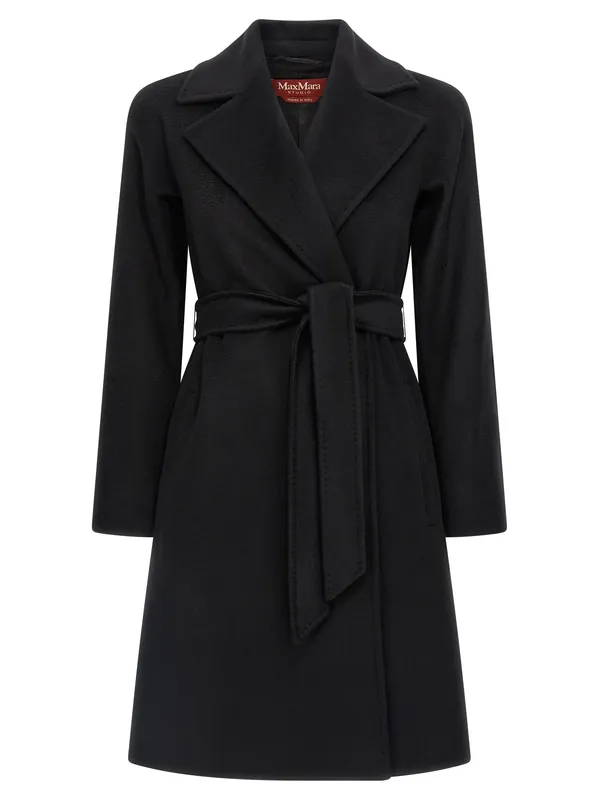 Dravenna Coats And Trench Coats Black - Max Mara