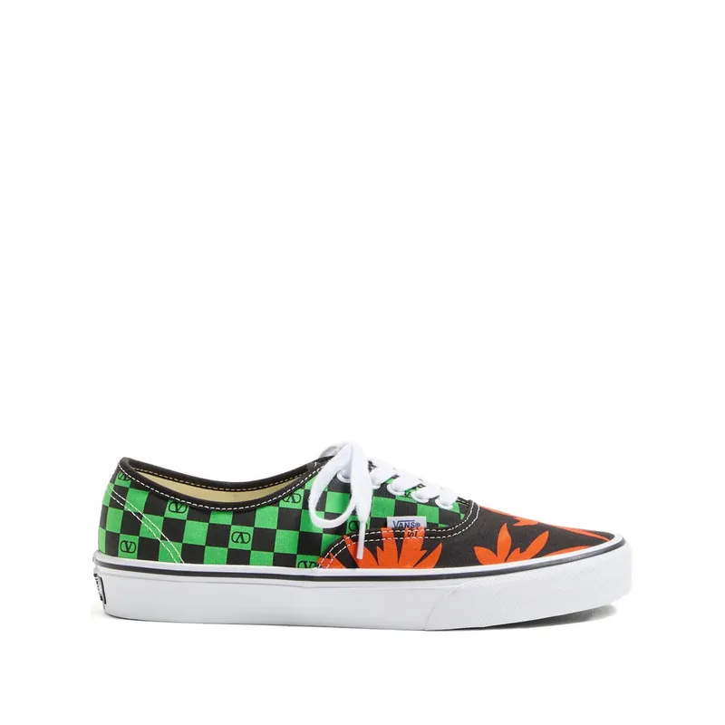 VLogo Checkerboard Sneakers Black - Vans X Valentino