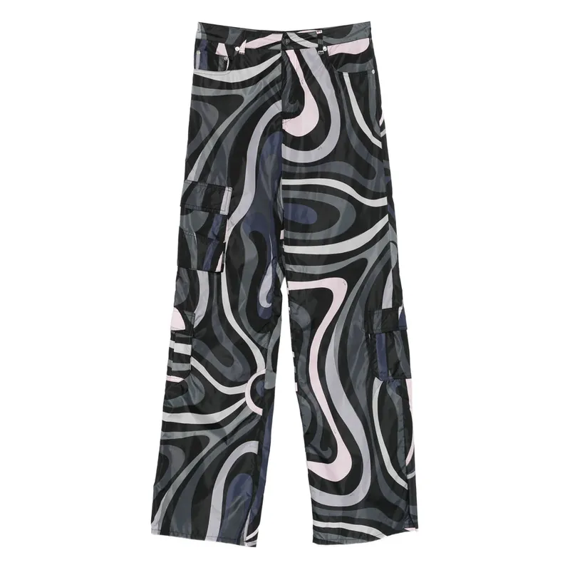 Pants Black, Pink - Pucci
