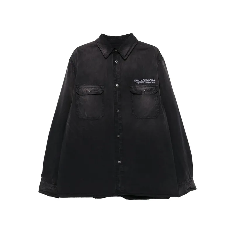 Shirts Black - Willy Chavarria
