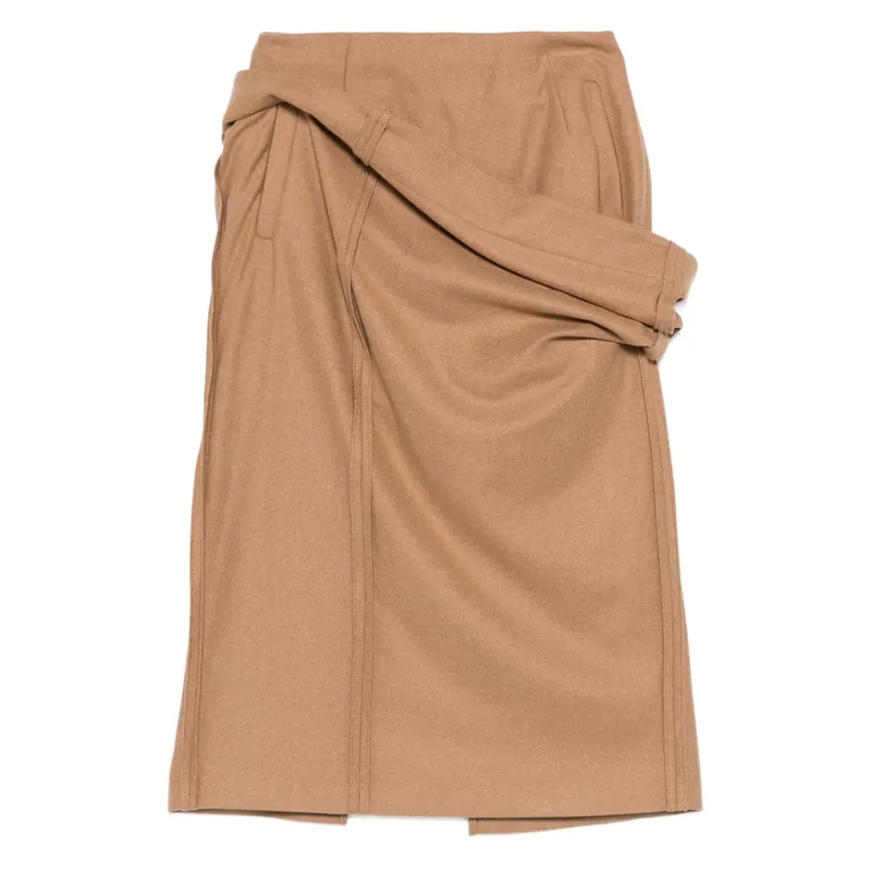 Skirts Brown, Gold - The Garment