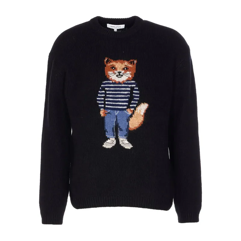 Sweaters Black - Maison Kitsuné