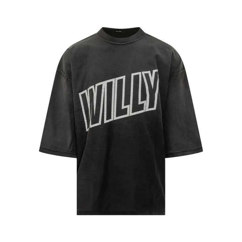 T Shirts Black - Willy Chavarria