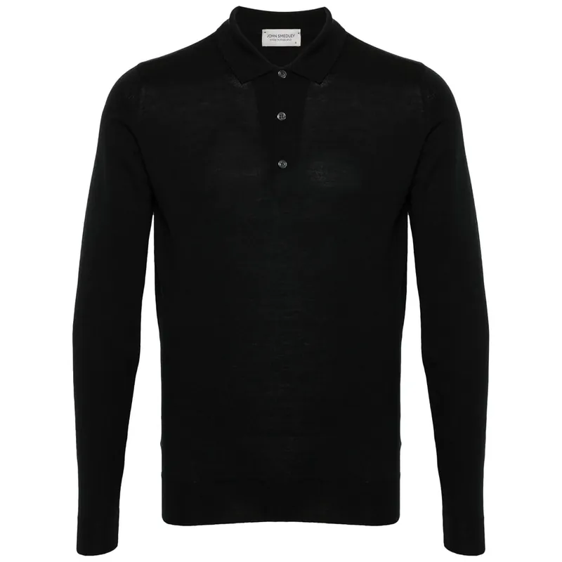 Shirts Black - John Smedley