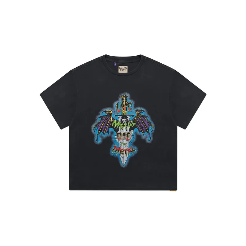 T Shirts Black - Gallery Dept.