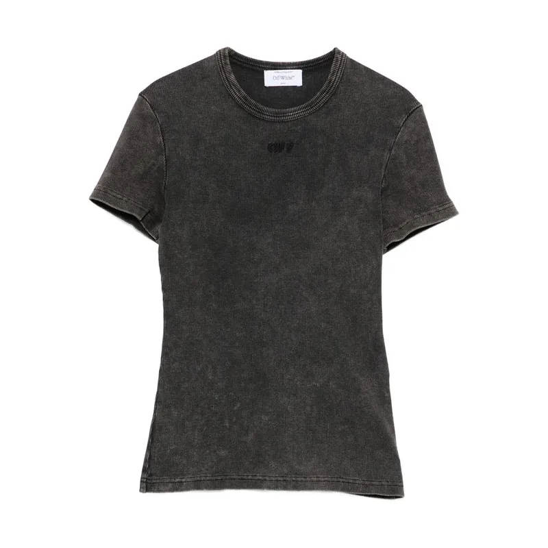 T Shirts Gray - Off-White