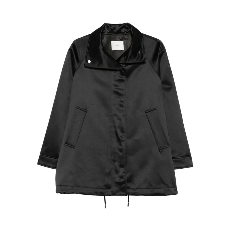 Coats Black - Covert