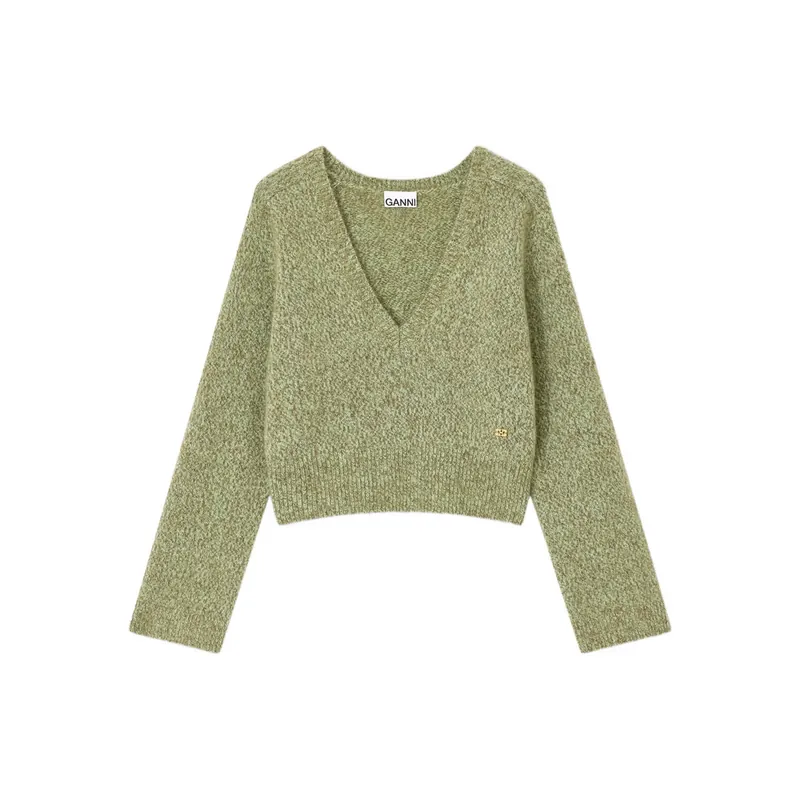 Sweaters Green - Ganni