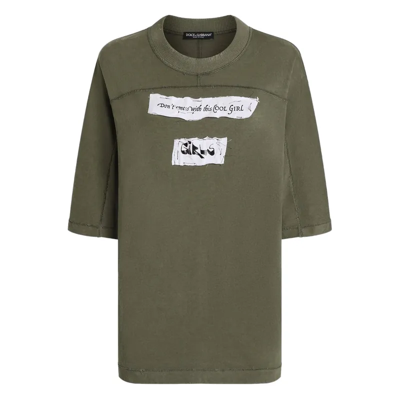 T Shirts Green - Dolce & Gabbana