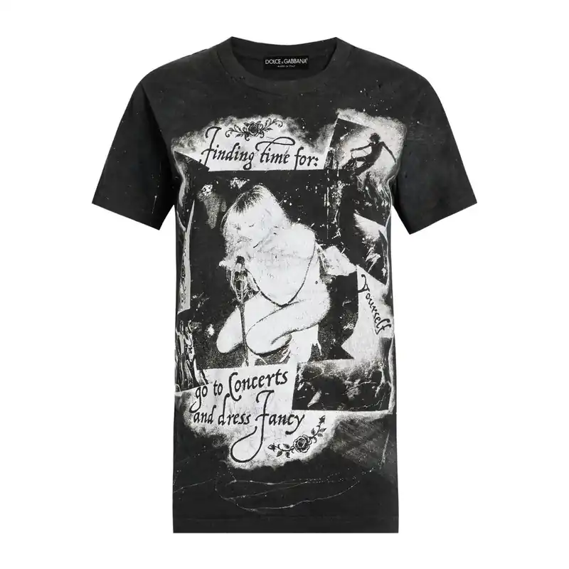 T Shirts Black - Dolce & Gabbana