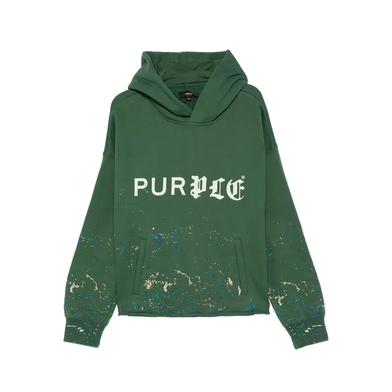 Sweatshirts Green - Purple Brand