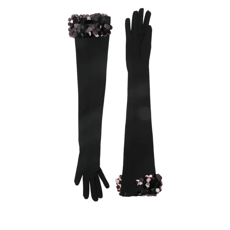 Gloves Black - David Koma