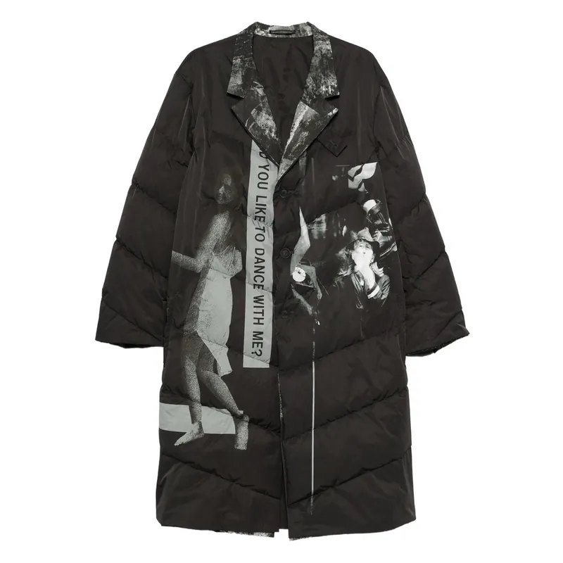 Coats Black, Gray - Yohji Yamamoto