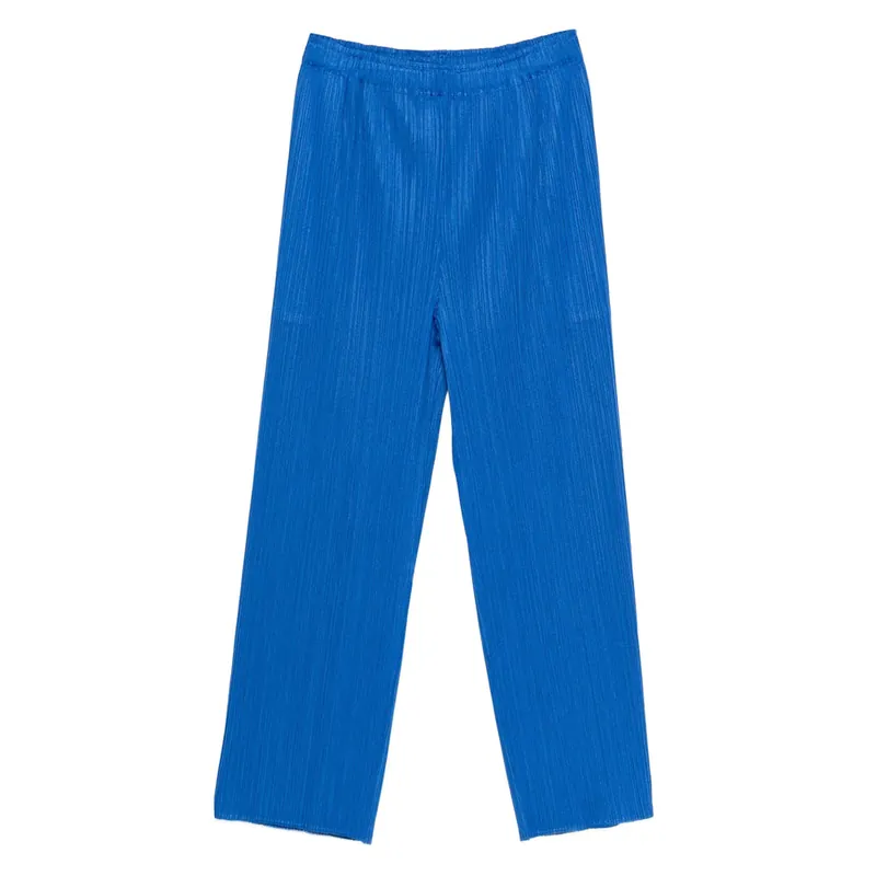 Pants Blue - Pleats Please Issey Miyake
