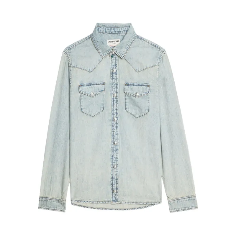 Shirts Blue - Zadig & Voltaire