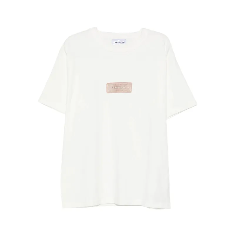 T Shirts White - Stone Island