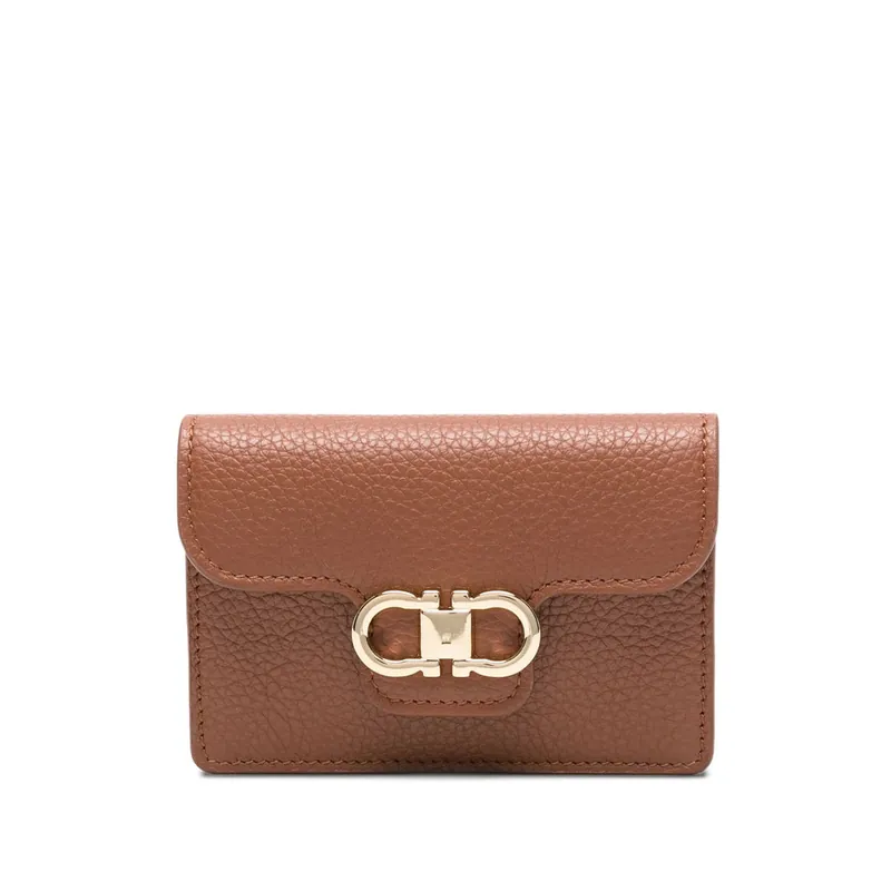 Gancini Keyrings Brown - Ferragamo