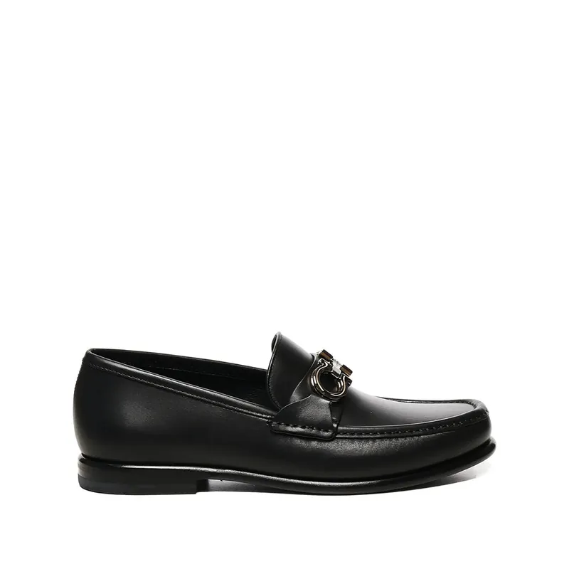 Gancini Shoes Black - Ferragamo