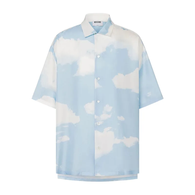 Shirts Blue, White - Moschino