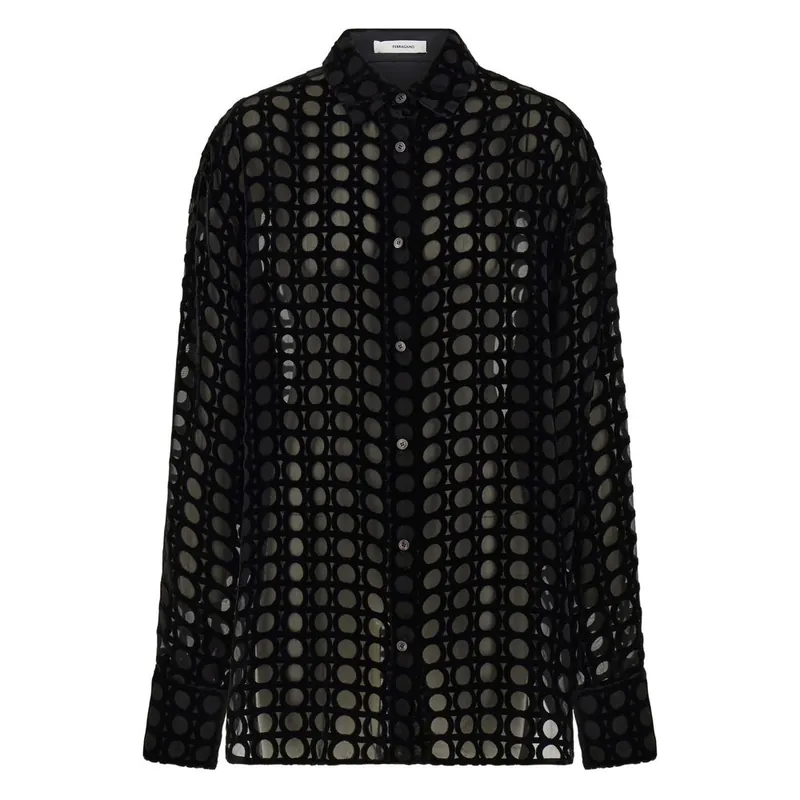 Shirts Black - Ferragamo