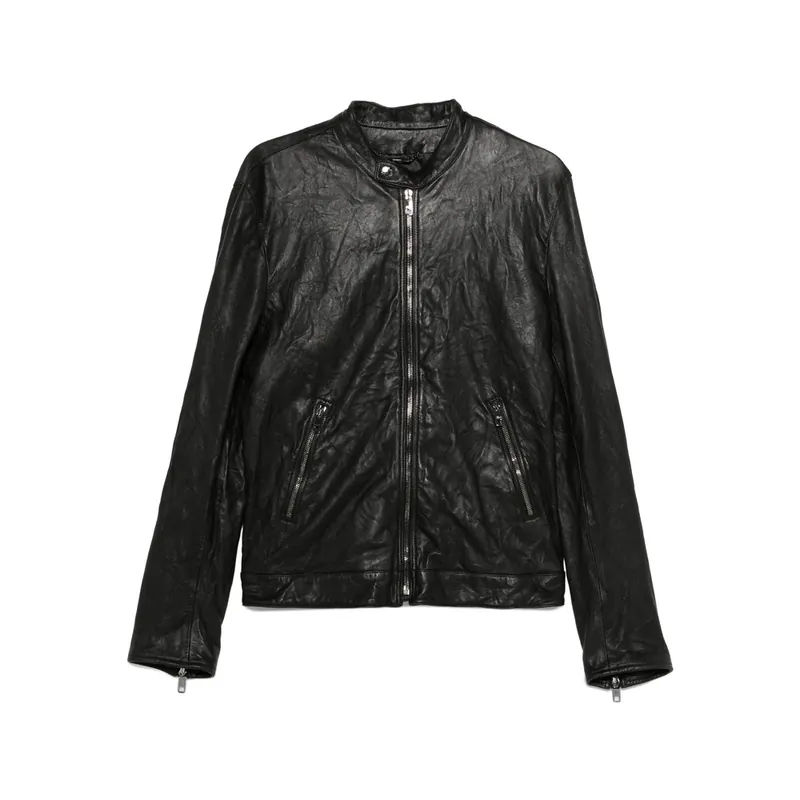 Leather Outerwears Black - Dolce & Gabbana
