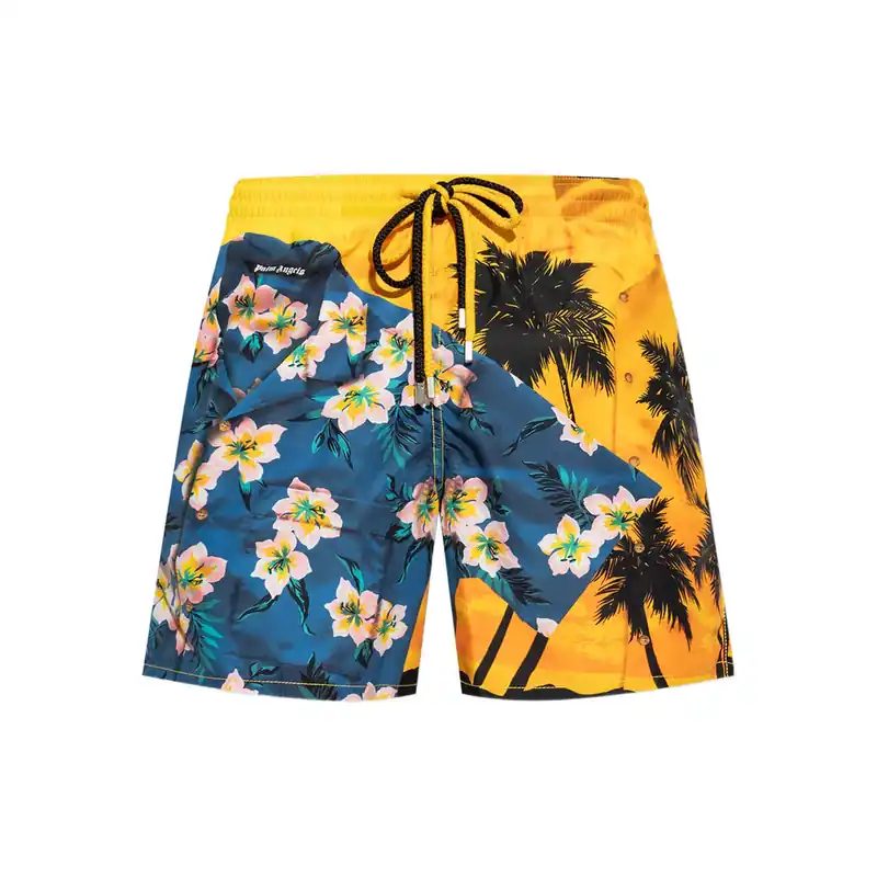 Beachwear Blue, Yellow - Palm Angels