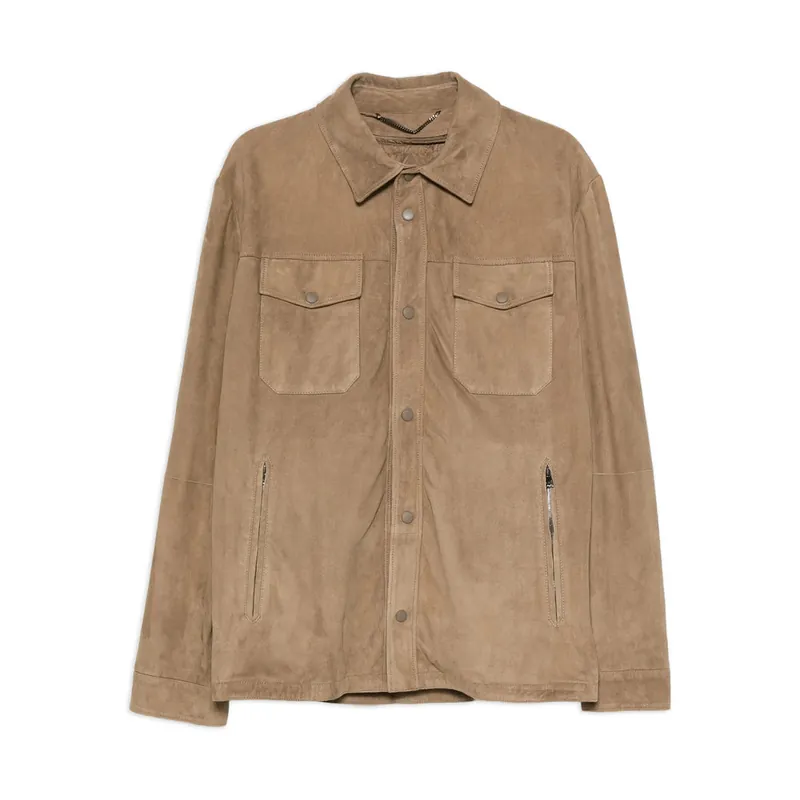 Leather Shirts Neutral - Canali